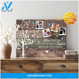 Personalized For Couple When I Saw You I Fell In Love Wall Art Decor Canvas