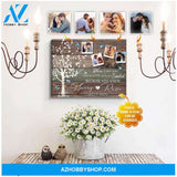 Personalized For Couple When I Saw You I Fell In Love Wall Art Decor Canvas