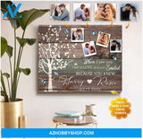 Personalized For Couple When I Saw You I Fell In Love Wall Art Decor Canvas