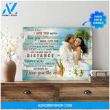Personalized For Couple When I Say I love You more Wall Art Decor Canvas