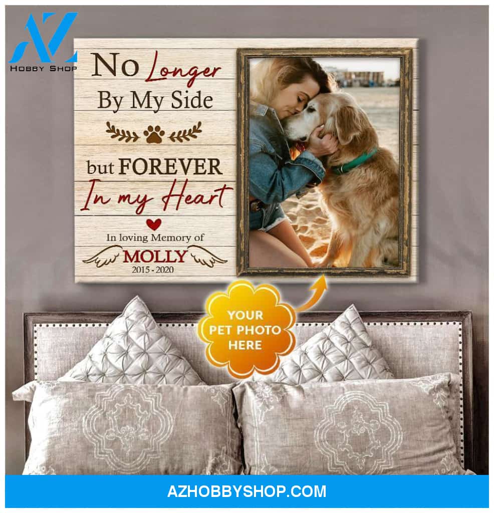 Personalized Forever In My Heart Wall Art Canvas