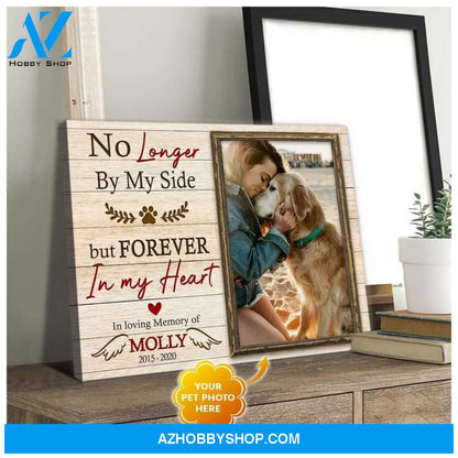 Personalized Forever In My Heart Wall Art Canvas