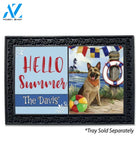 Personalized German Shepherd Life Saver Doormat - 18" x 30"