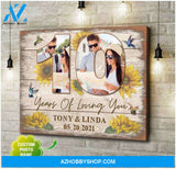 Personalized Gift 10th Wedding Anniversary Sentimental Gift Wall Art