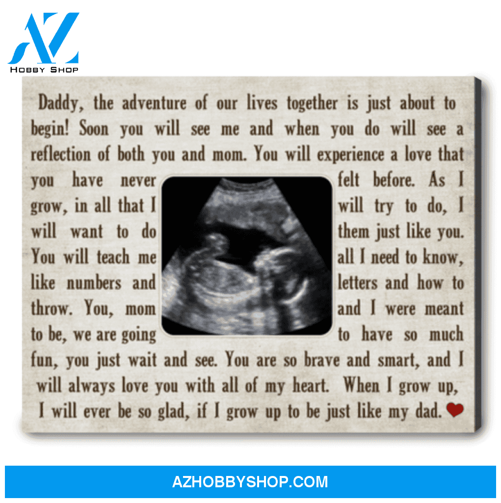 Personalized Gift For Expecting Daddy Gifts For Dad Personalized Photo
