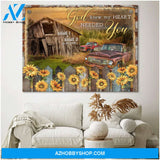 Personalized Gift For Him And Her Farmhouse Wall Art Canvas Print
