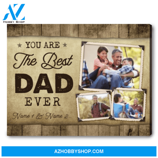 Personalized Gift Ideas For Dad 3 Canvas Photo Prints