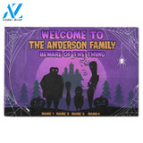 Personalized Gifts Doormat Ideas For Family, Beware Of The Thing Custom Doormat