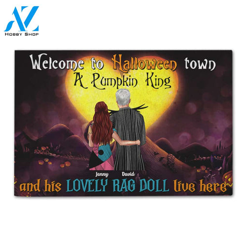 Personalized Gifts Ideas For Couple Welcome To Town - Custom Doormat