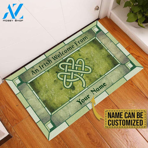 Personalized Irish Celtic Knot | Welcome Mat | House Warming Gift