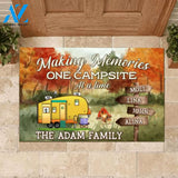 Personalized Making Memories One Campsite At A Time, Camping Doormat