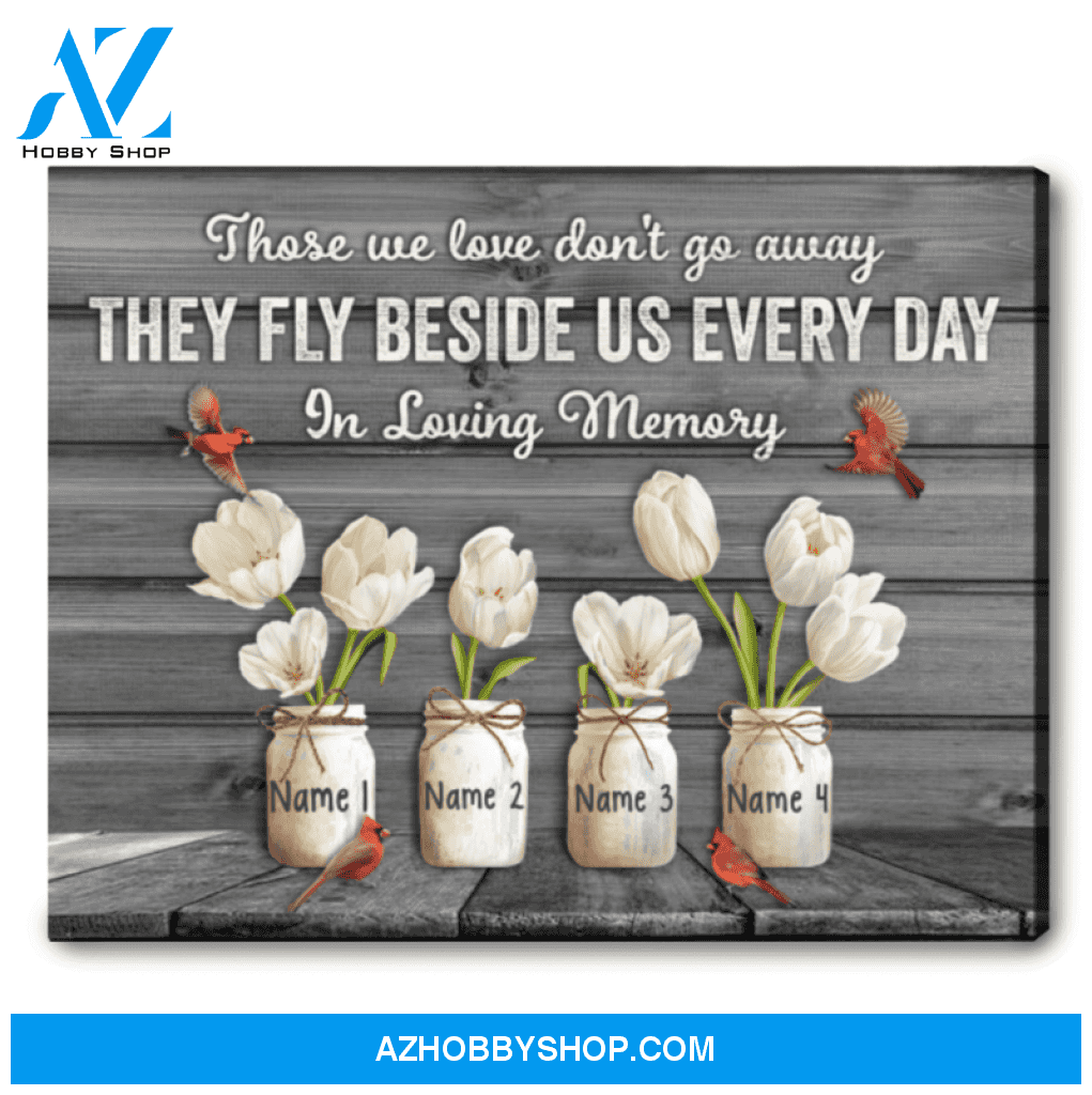 Personalized Memorial Gifts Canvas Print Wall Art For Remembering Loved Ones