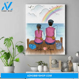 Personalized Mom Canvas Painting - Gift Ideas For Daughter - Up To 5 Daughters