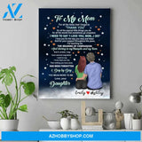 Personalized Mother Canvas - Special Daughter Gifts - Meaningful Gifts For Mom