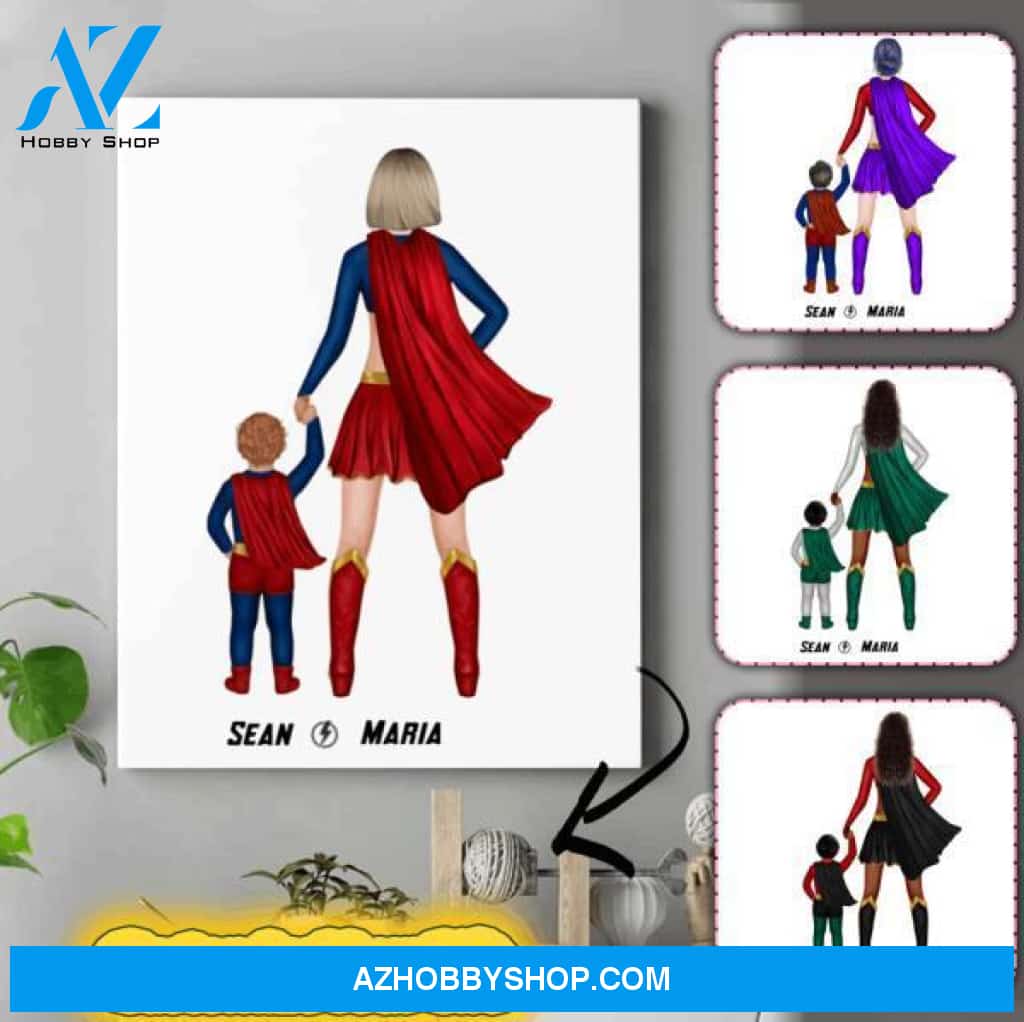 Personalized Mother Canvas - Unique Gifts For Mom - Mother Birthday Gift Ideas