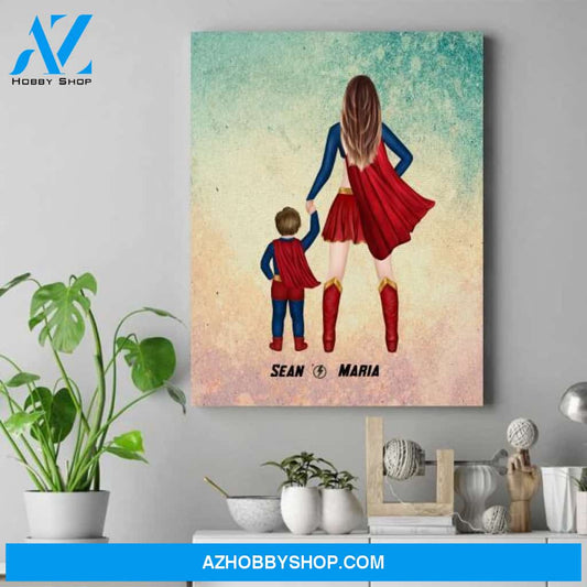 Personalized Mother Canvas - Unique Gifts For Mom - Mother Birthday Gift Ideas