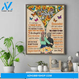Personalized Mother Daughter Canvas - Sentimental Gifts For Daughter From Mom - Presents For Daughter