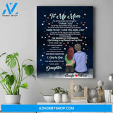 Personalized Mother Wall Art - Mother's Day Gifts From Daughter - Great Gifts For Mom