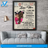 Personalized Mother's Day Gift Custom Canvas Letter From Daughter To My Loving Mom