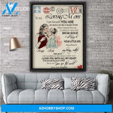 Personalized Mother's Day Gift Custom Canvas Letter From Daughter To My Loving Mom