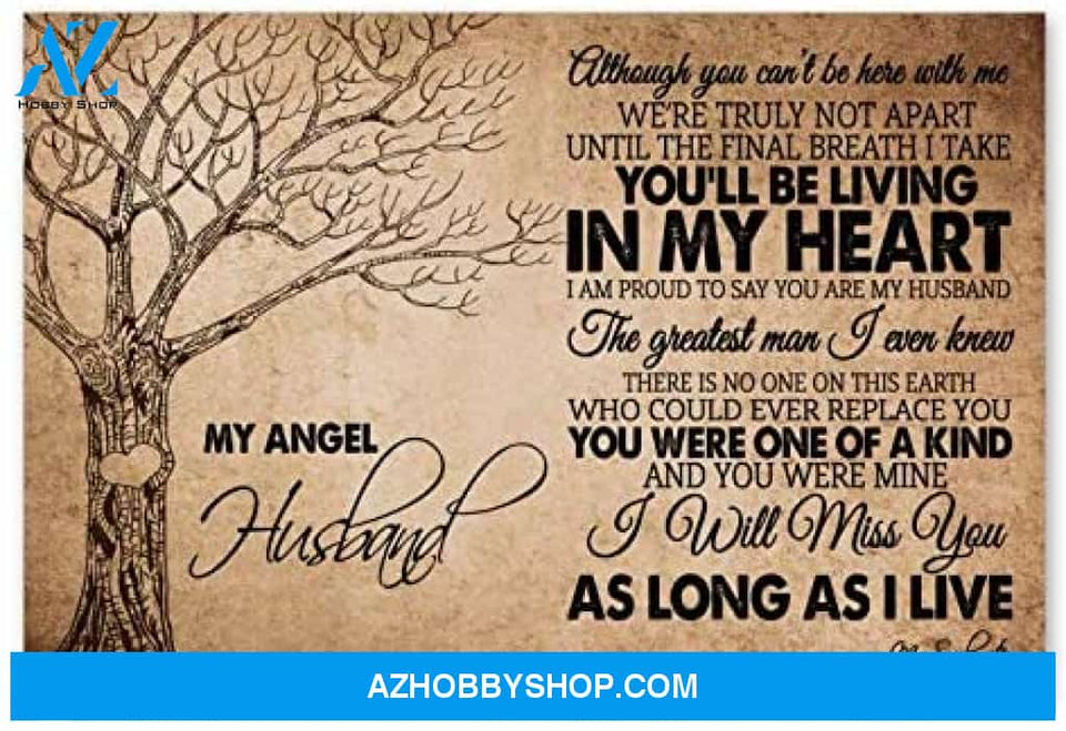 Personalized My Angel Husband Best Birthday Gifts For Husband Posters