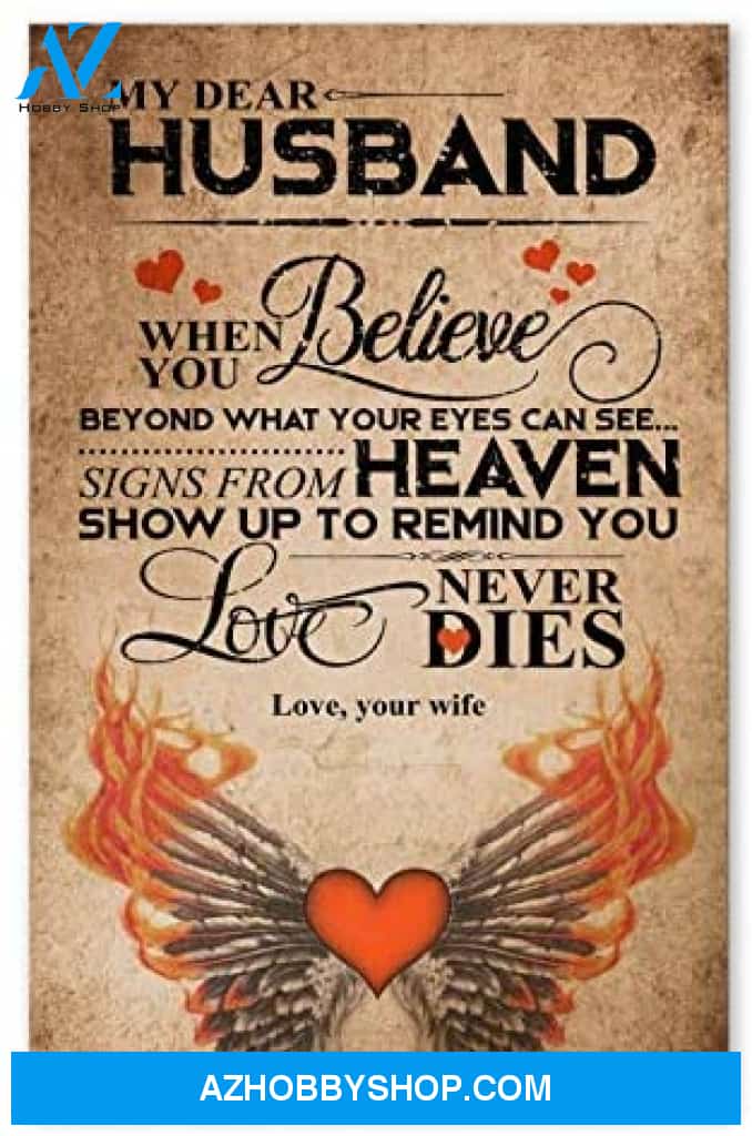 Personalized My Dear Husband Perfect Husband Gifts Posters