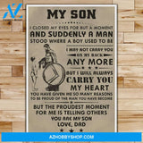 Personalized My Son - Warrior Poster Posters