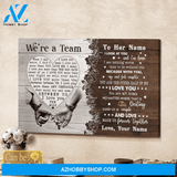 Personalized Name Custom Canvas Destiny Make Us A Couple - Best Gift For Wife Hot Christmas Gifts 2021