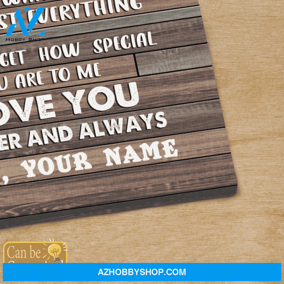 Personalized Name Custom Canvas I Choose You - Best Gift For Husband Hot Christmas Gifts 2021
