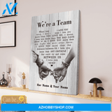 Personalized Name Custom Canvas When I Say Love - Mean I Love You More - Gift For Couple Christmas Gifts 2021