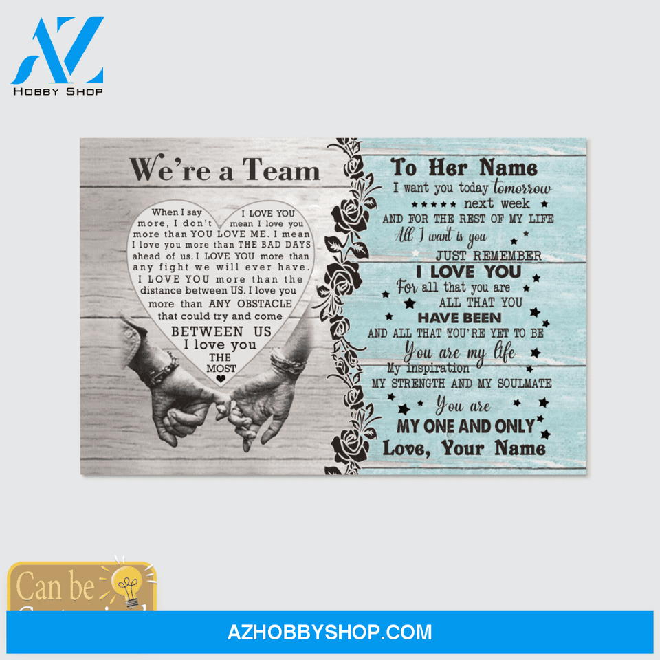 Personalized Name Custom Canvas You Are My Life - Best Gift For Wife From Husband Hot Christmas Gifts 2021