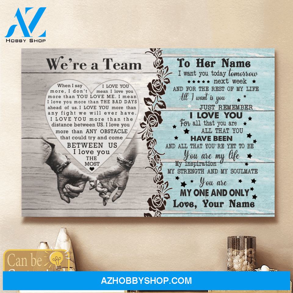 Personalized Name Custom Canvas You Are My Life - Best Gift For Wife From Husband Hot Christmas Gifts 2021