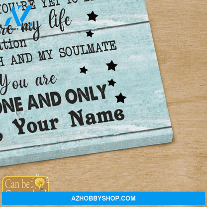 Personalized Name Custom Canvas You Are My Life - Best Gift For Wife From Husband Hot Christmas Gifts 2021