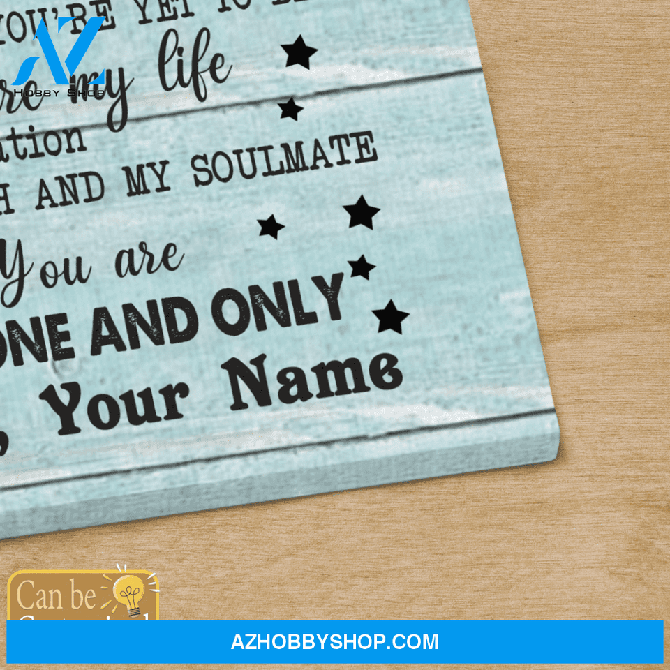 Personalized Name Custom Canvas You Are My Life - Best Gift For Wife From Husband Hot Christmas Gifts 2021