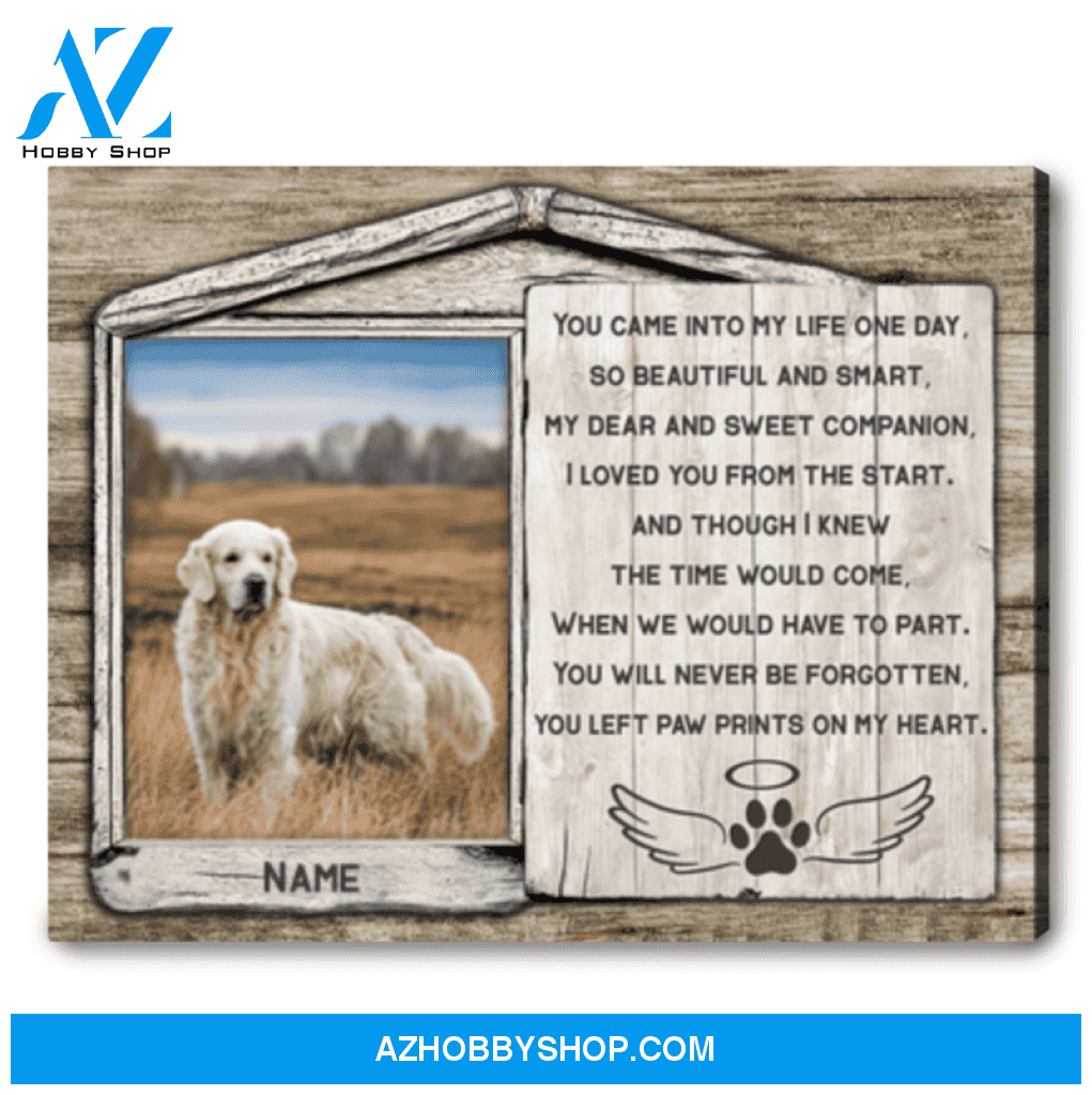 Personalized Pet Loss Gift Loss Of Pet Sympathy Gift Custom Pet Photo Memorial Gift