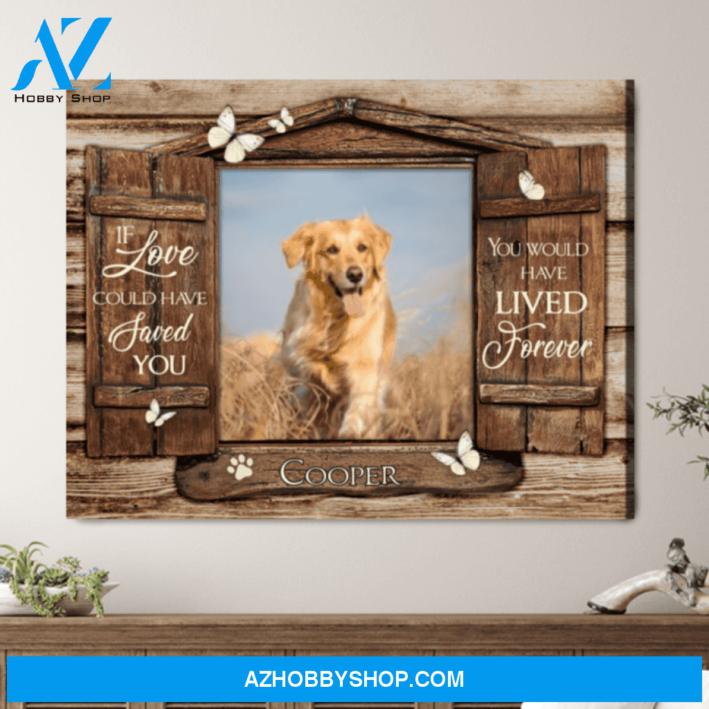 Personalized Pet Memorial Gifts Custom Pet Gifts Gifts To Remember A Pet Wooden Window Shutters Wall Art Ohcanvas