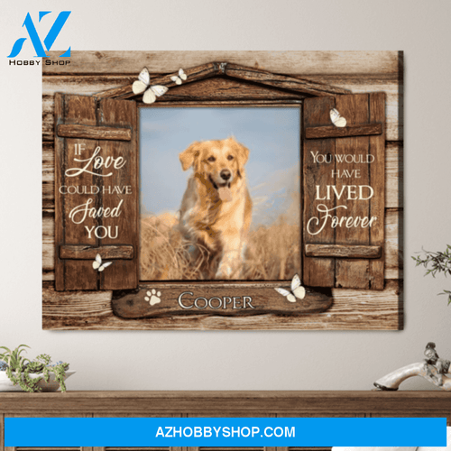 Personalized Pet Memorial Gifts Custom Pet Gifts Gifts To Remember A Pet Wooden Window Shutters Wall Art Ohcanvas