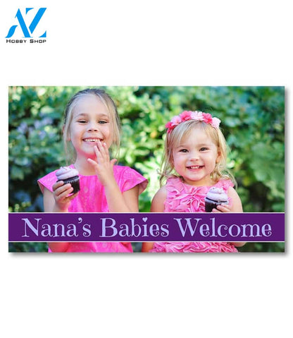 Personalized Photo and Text Doormat - 18" x 30"