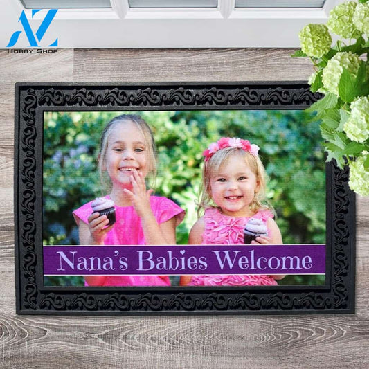 Personalized Photo and Text Doormat - 18" x 30"