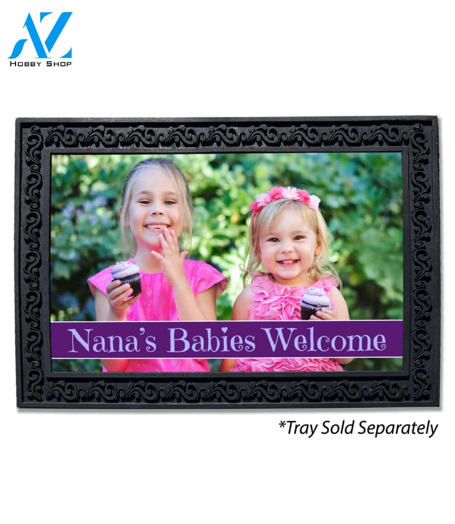 Personalized Photo and Text Doormat - 18" x 30"