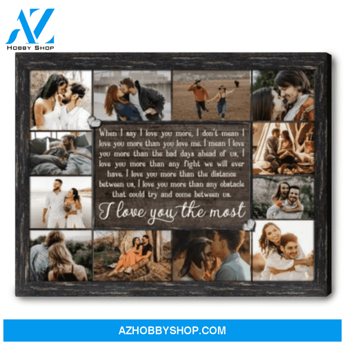 Personalized Photo Collage Canvas Personalized Gifts For Him With Pictures