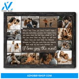 Personalized Photo Collage Canvas Personalized Gifts For Him With Pictures
