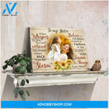 Personalized Photo Gift for Daughter or Son I am the storm Canvas Print