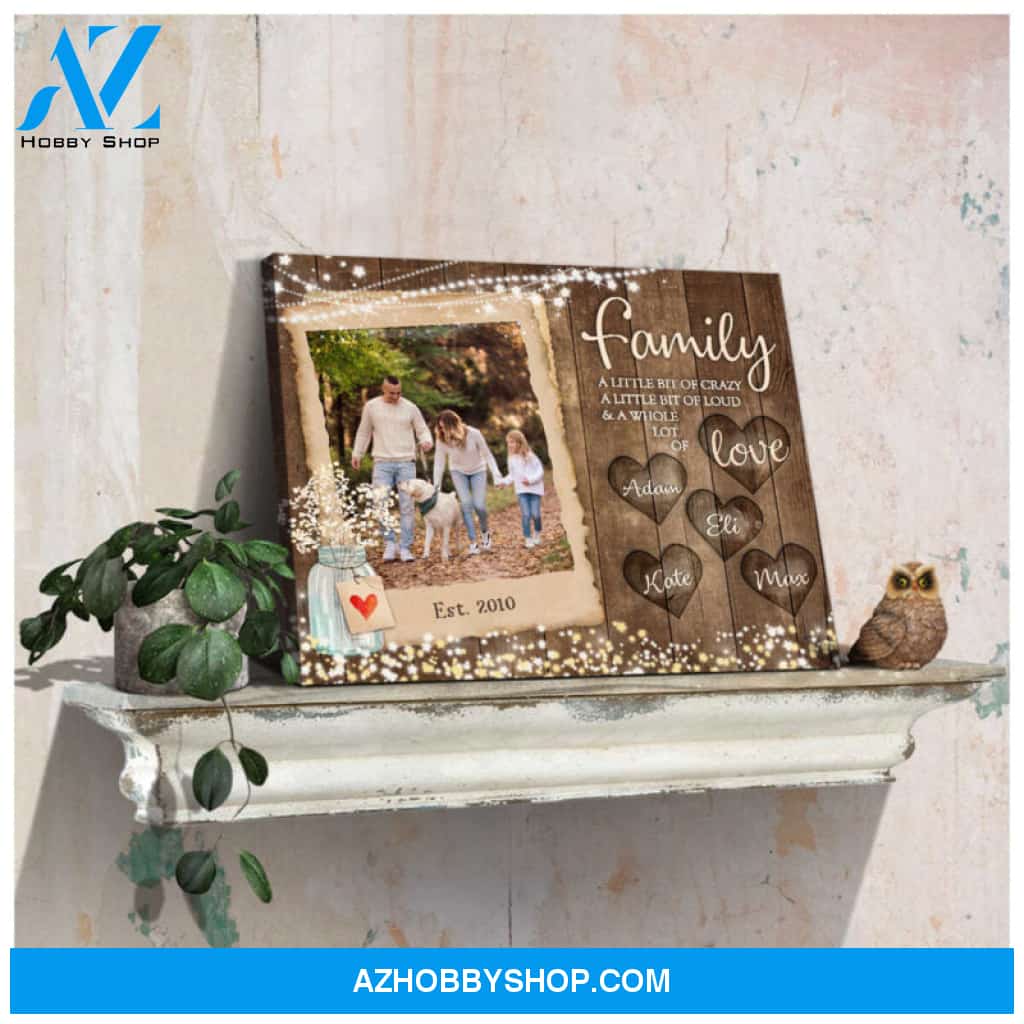Personalized Photo Gifts Meaningful Family Wall Decor Canvas Print
