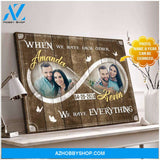 Personalized Photo Name and Year When we We have everything Canvas For Couple Wall Art Decor