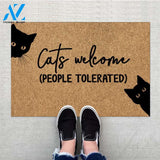 Personalized Quotes Cat Doormat, Cat Welcome Doormat, Custom Kitten Mats, Gift Ideas For Cat Lovers, New Home Gift