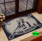 Personalized rrel Racing Custom Name Doormat Welcome Mat