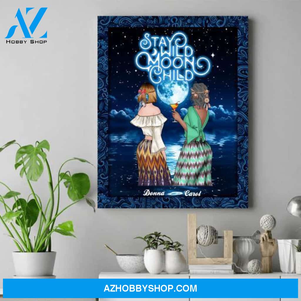 Personalized Sister Canvas - Cute Gifts For Sister - Special Sister Gifts