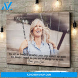 Personalized Sympathy Gift For Loss Of Loved Ones In Loving Memorial Canvas Canvas And Poster, Wall Decor Visual Art Gift Father's Day
