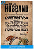 Personalized To Mu Husband Gifts For Husband On Wedding Day Posters